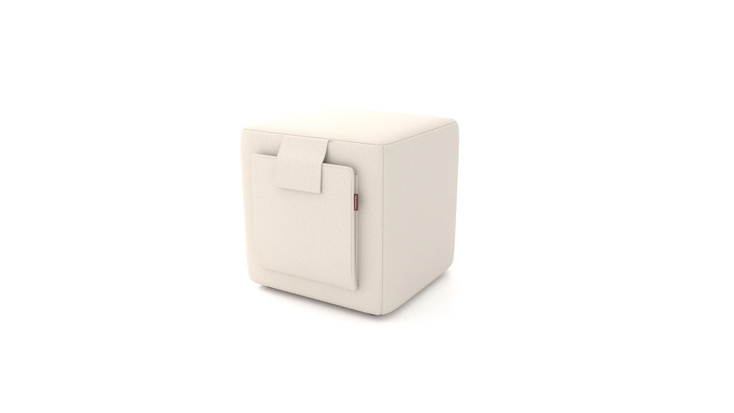Tabure Tuck, tabure FEYDOM u tkanini Heim HM-03 White