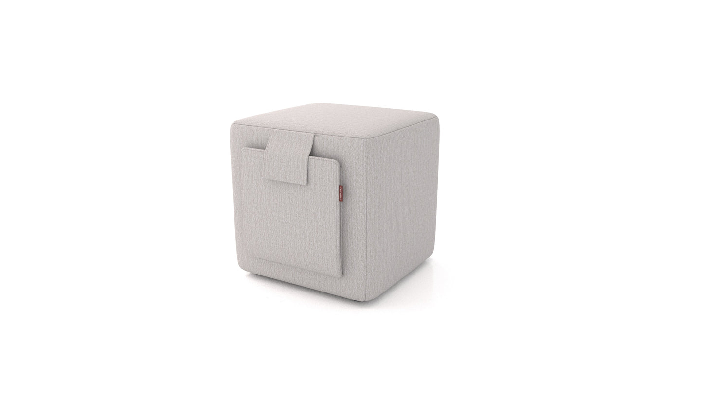 Tabure Tuck, tabure FEYDOM u tkanini Heim HM-86 Light Grey