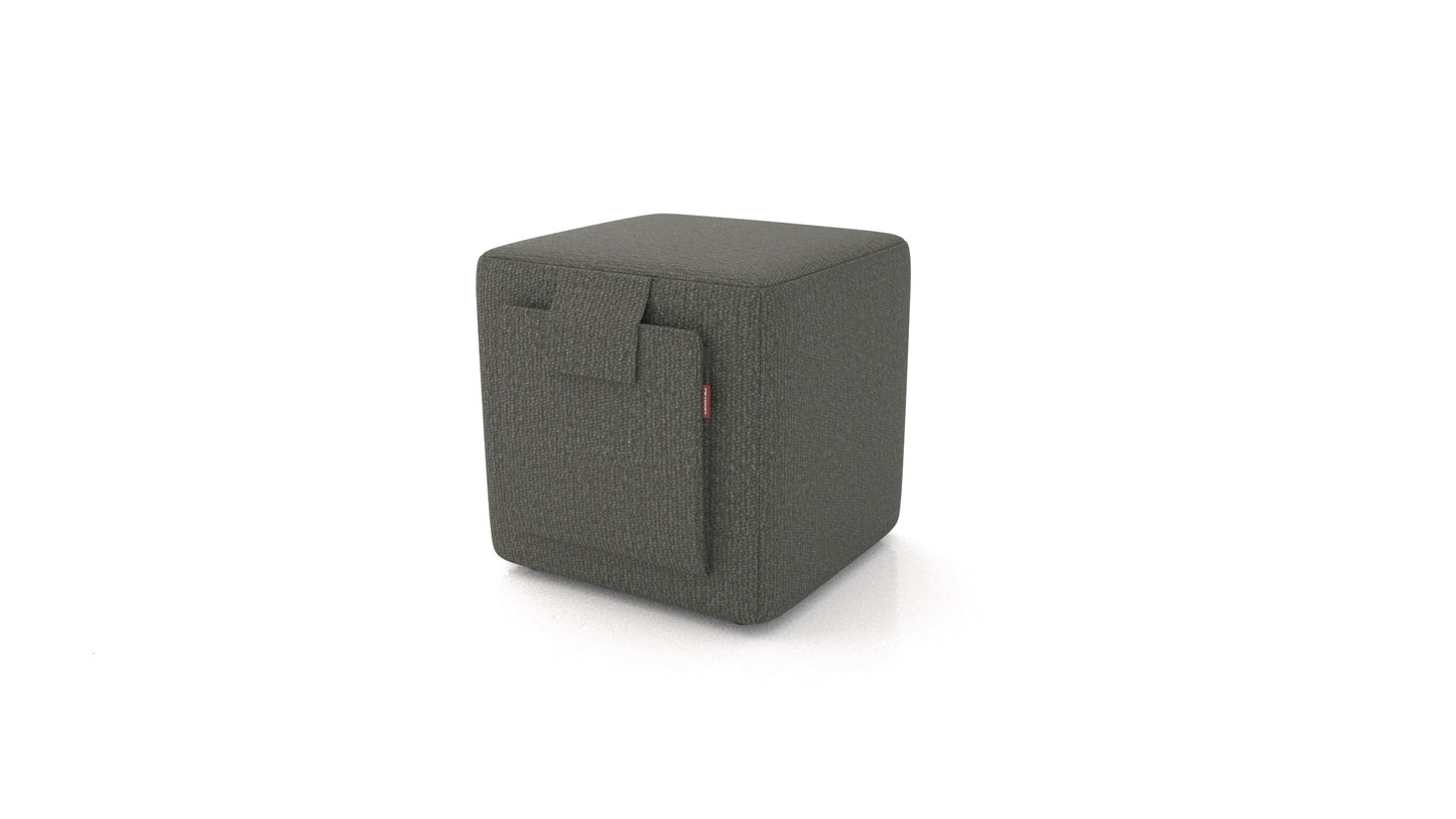 Tabure Tuck, tabure FEYDOM u tkanini Heim HM-98 Dark Grey