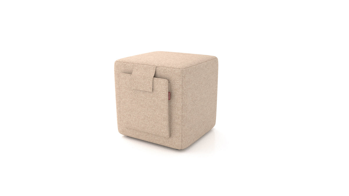 Tabure Tuck, tabure FEYDOM u tkanini Icon IC-06 Cappuccino