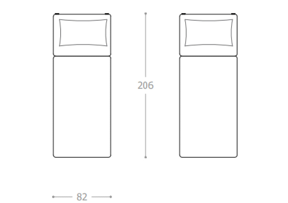 BonBon3 S &ndash; 2x Mali krevet
