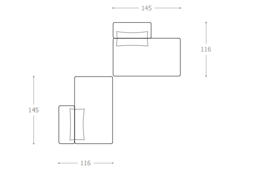 BonBon3 S &ndash; 2x Dvosjed