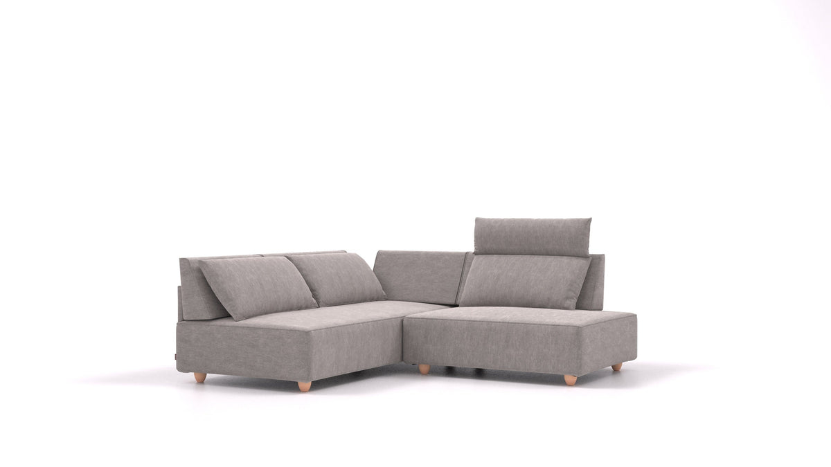 CasCais TV – Mollia FF-14: Middle Grey, svetle nogice