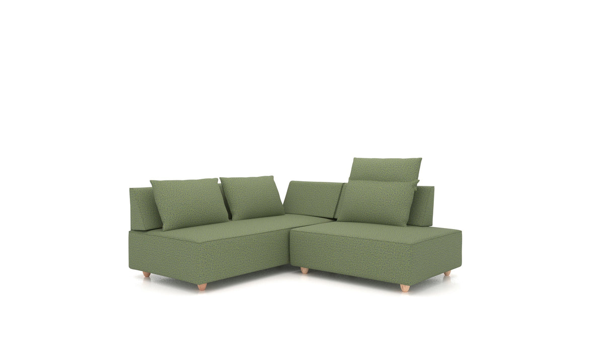 CasCais TV – Hygge HG-34: Olive Green, svetle nogice