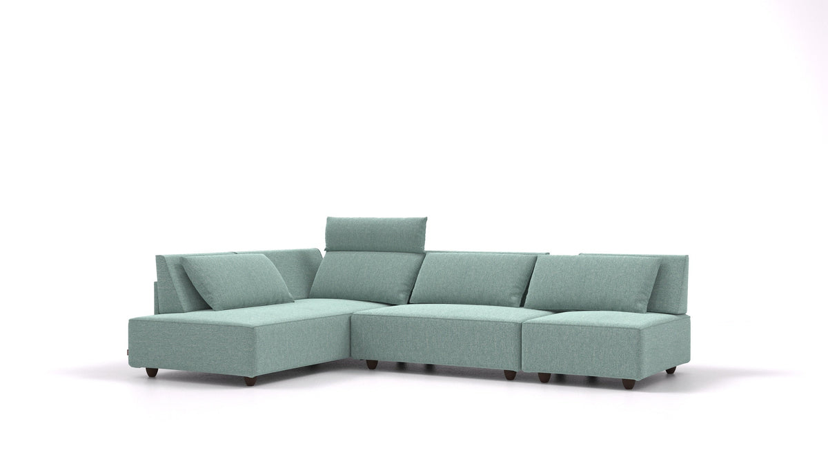 CasCais TVF – Alure DE-75: Pastel Blue, temne nogice