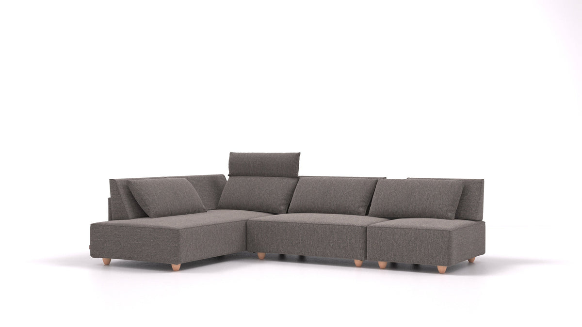 CasCais TVF – Alure DE-92: Middle Grey, svetle nogice