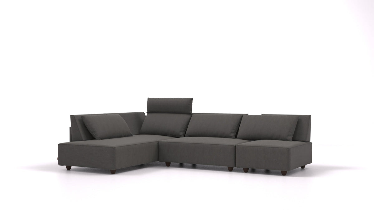 CasCais TVF – Mollia FF-12: Dark Grey, temne nogice