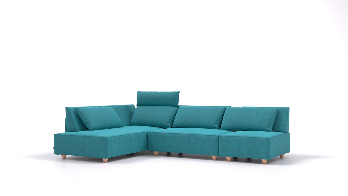 CasCais TVF – Mollia FF-20: Turquoise, svetle nogice