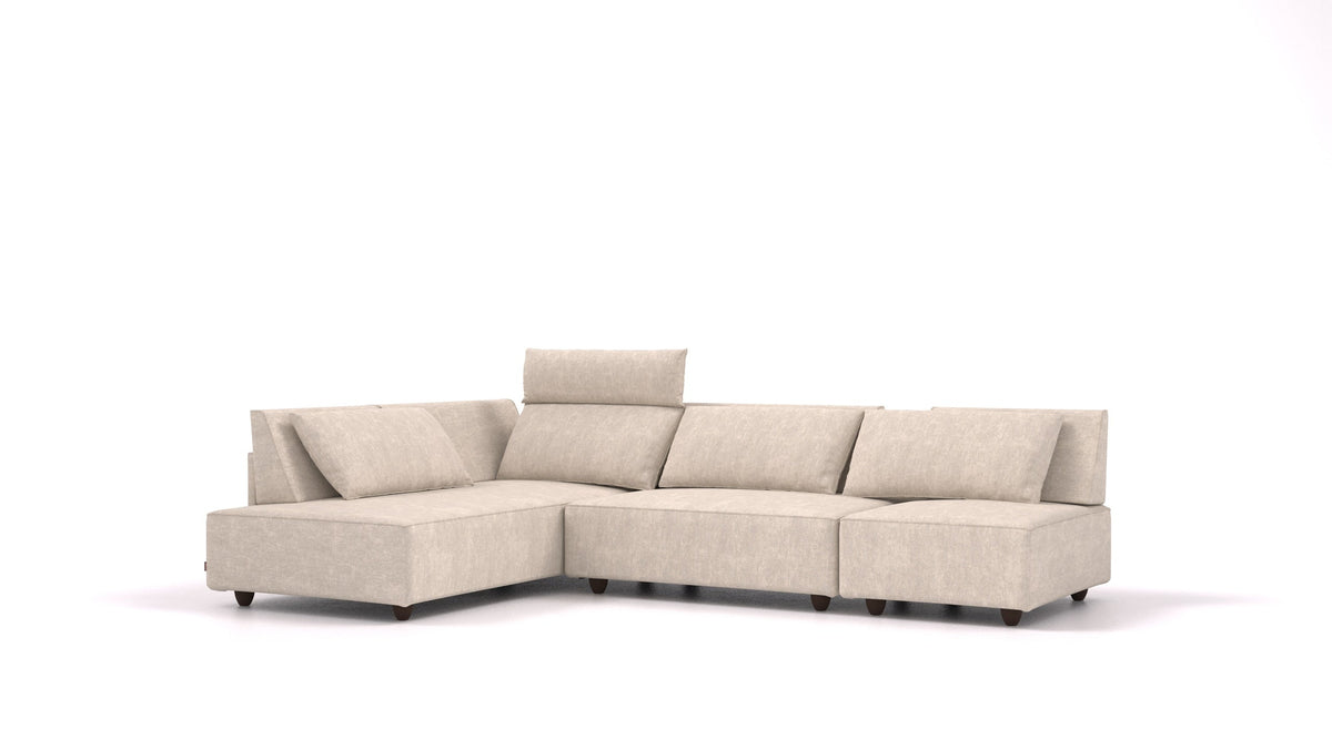 CasCais TVF – Mollia HC-04: White, temne nogice