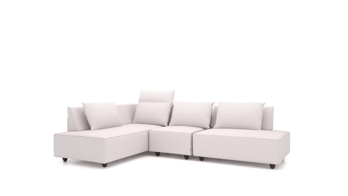 CasCais TVF – Hygge HG-09: Light Grey, temne nogice