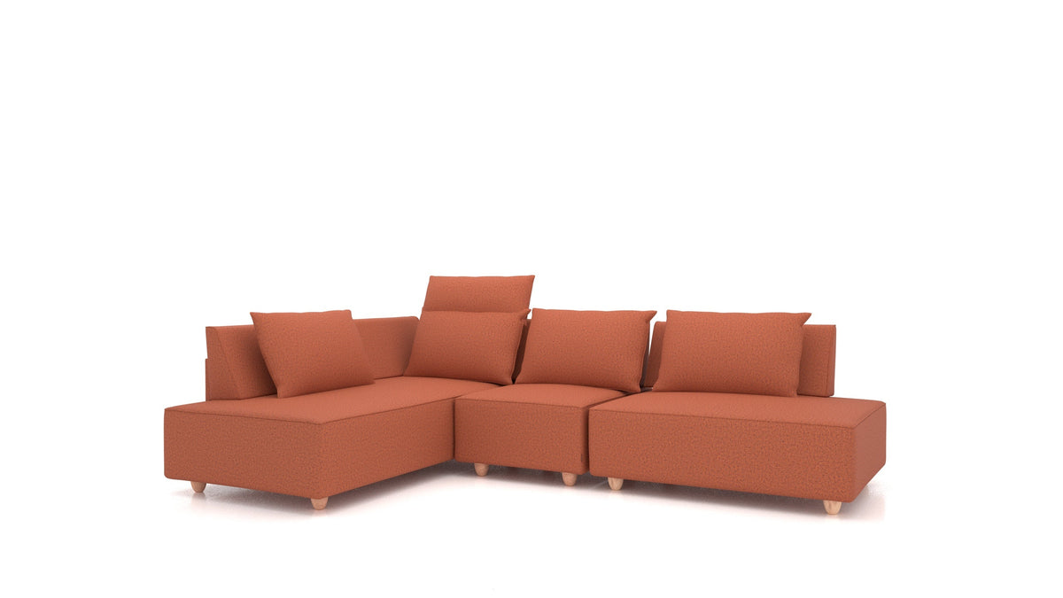 CasCais TVF – Hygge HG-56: Terracotta, svetle nogice