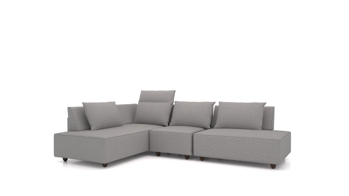 CasCais TVF – Hygge HG-92: Medium Grey, temne nogice