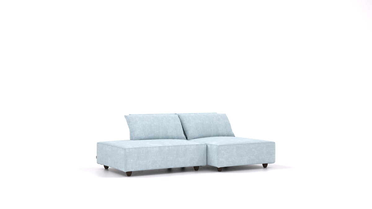 CasCais VV – Mollia FF-19: Pastel Blue, temne nogice