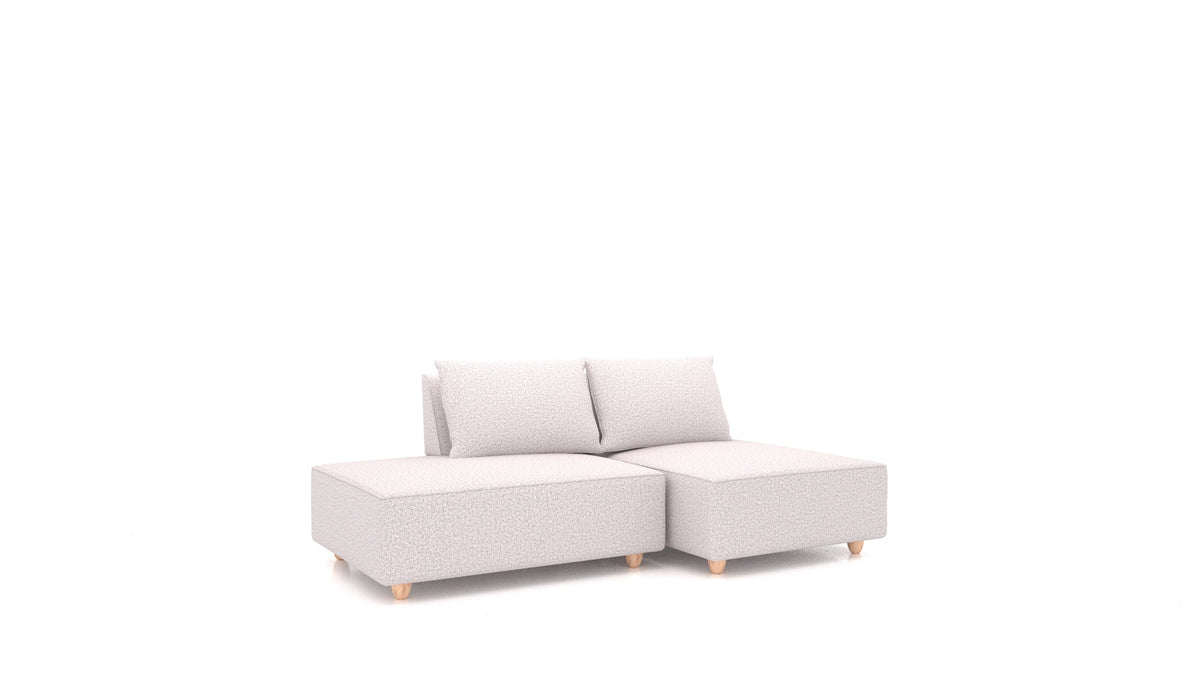CasCais VV – Hygge HG-09: Light Grey, svetle nogice