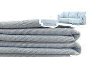 Mollia / FF-19: Pastel Blue / Potpuno uklonjive navlake