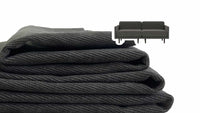 Mollia / FF-12: Dark Grey / Uklonjive navlake
