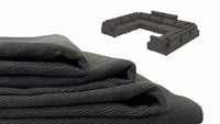Mollia / FF-12: Dark Grey / Uklonjive navlake